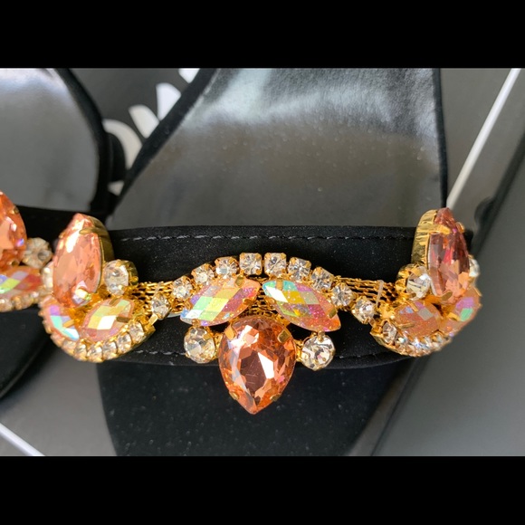 Quipid Rhinestone Embellished 4” Heels - Picture 9 of 11